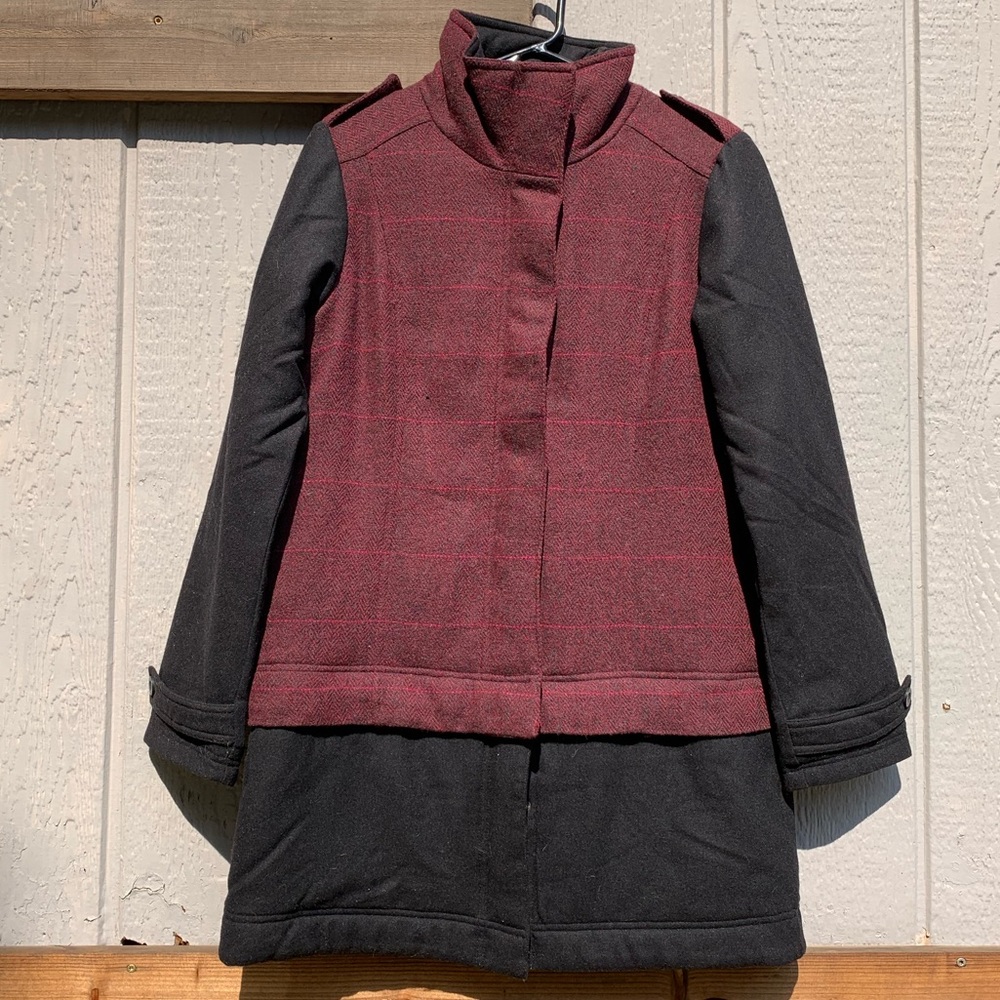 Prana convertible quilted wool Caprise jacket - Picture 12 of 16